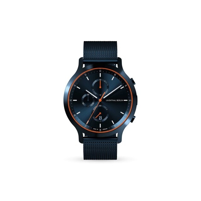 Lilienthal Chronograph Blue Orange