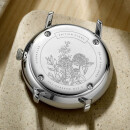 Sternglas Naos XS Edition Flora Damenuhr grau S01-NDF17-KL10