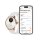 Withings Scanwatch Light 37mm - rose gold white