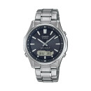 Casio Solar / Funkuhr Herrenuhr schwarz / silber...
