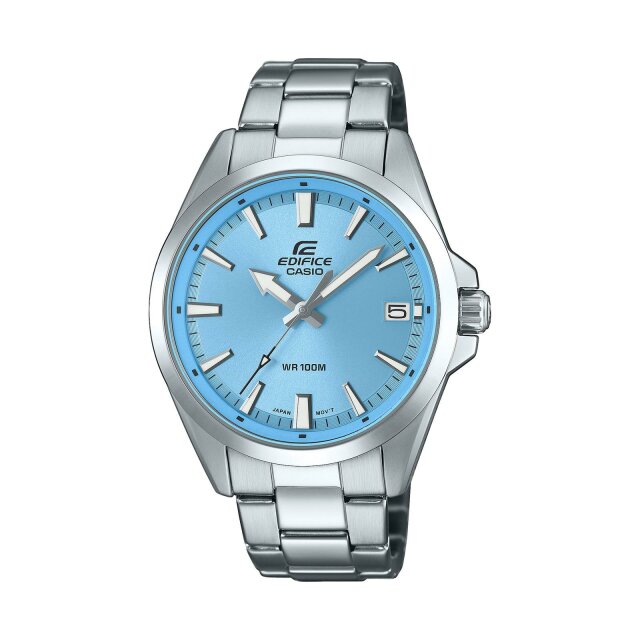 Casio Edifice Quarz Herrenuhr blau / silber EFV-100D-2BVUEF