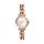 Fossil Quarz Damenuhr silber / ros&eacute; ES5330