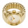 Fossil Quarz Ringuhr / Damenuhr gold ES5246