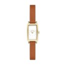 Skagen Quarz Damenuhr gold / braun SKW3149