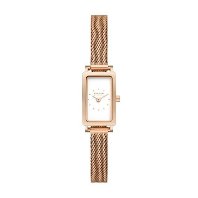 Skagen Quarz Damenuhr weiß / rosé SKW3148