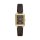 Fossil Quarz Damenuhr eckig braun / gold ES5367