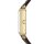 Fossil Quarz Damenuhr eckig braun / gold ES5367