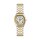 Fossil Quarz Damenuhr beige / silber / gold ES5362