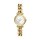 Fossil Quarz Damenuhr silber / gold ES5329