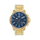 Adora Quarz Herrenuhr blau / gold AN2391