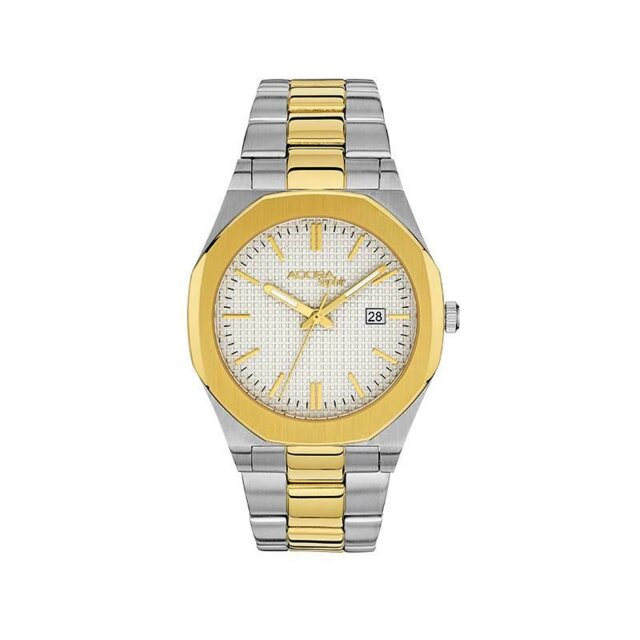 Adora Quarz Herrenuhr silber / gold AS4708