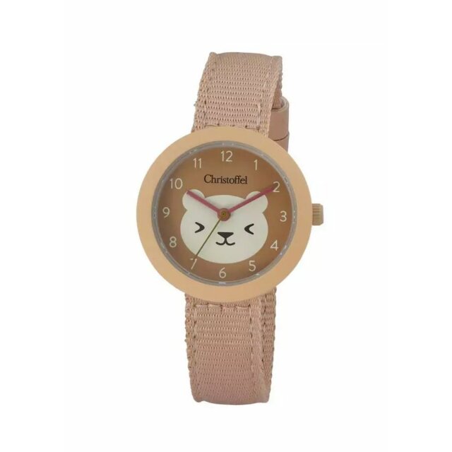 Christoffel Quarz Kinderuhr Teddybär beige 2132909