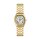 Fossil Quarz Damenuhr silber / gold ES5361