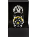 Jacques Lemans Borussia Dortmund BVB 09 Quarz Fußball Herrenuhr schwarz / gelb BVB-07