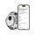 Withings Nova Brilliant Edition Smartwatch / silber HWA10-MODEL 10-ALL