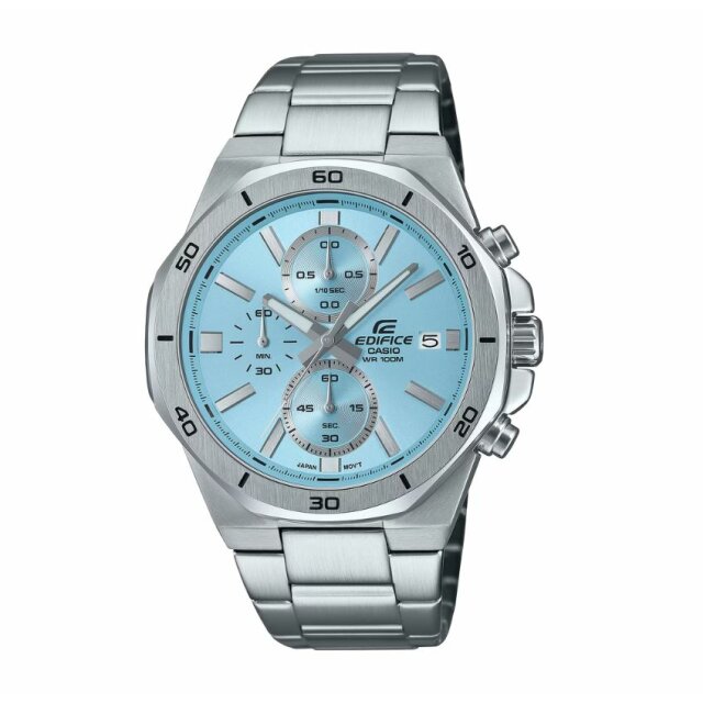 Casio Edifice Quarz Herrenuhr blau / silber EFV-640D-2BVUEF