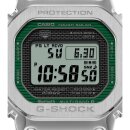 Casio G-Shock Solar / Bluetooth Herrenuhr grün / silber GMW-B5000D-3ER