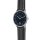 Sternglas Naos Edition Aventurin Quarz Armbanduhr blau / schwarz STG-S01-NAN40-BR02