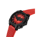 Police Forever Batman Quarz Herrenuhr schwarz / rot PEWGD0022604