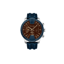 Police Huntley  Quarz Herrenuhr schwarz / blau PEWJF2203740