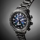 Citizen Solar / Funkuhr Limited Herrenuhr blau / schwarz Promaster Geo Trekker  BY3005-56E