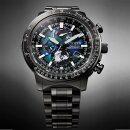 Citizen Solar / Funkuhr Limited Herrenuhr blau / schwarz Promaster Geo Trekker  BY3005-56E