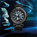 Citizen Solar / Funkuhr Limited Herrenuhr blau / schwarz Promaster Geo Trekker  BY3005-56E