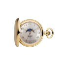 Regent Quarz Taschenuhr mit Sprungdeckel / Mondphase...