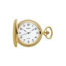 Regent Quarz Taschenuhr mit Sprungdeckel gold /  P-736