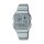 Casio Vintage Quarz Unisexuhr silber / silber A130WE-7AEF