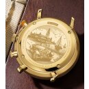Sternglas Hamburg Chrono Edition Vintage Herrenuhr grün / gold S01-HCV22-MI05