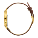 DANISH DESIGN Pico Choco Quarz Damenuhr gold / braun IV18Q1271