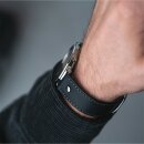 Bruno Söhnle Rondo Big Quarz Herrenuhr grau / schwarz 17-13053-861