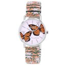 Raptor Frida Kahlo Edition Quarz Damenuhr Schmetterling /...