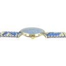 Raptor "Frida Kahlo Edition" Quarz Damenuhr Blüte / blau RA10255-023