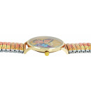 Raptor "Frida Kahlo Edition" Quarz Damenuhr Schmetterling / gelb RA10255-016