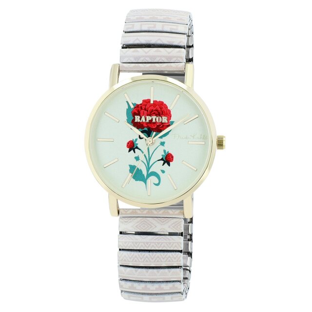 Raptor "Frida Kahlo Edition" Quarz Damenuhr Rose  RA10255-033