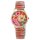 Raptor &quot;Frida Kahlo Edition&quot; Quarz Damenuhr Bl&uuml;te bunt RA10255-022