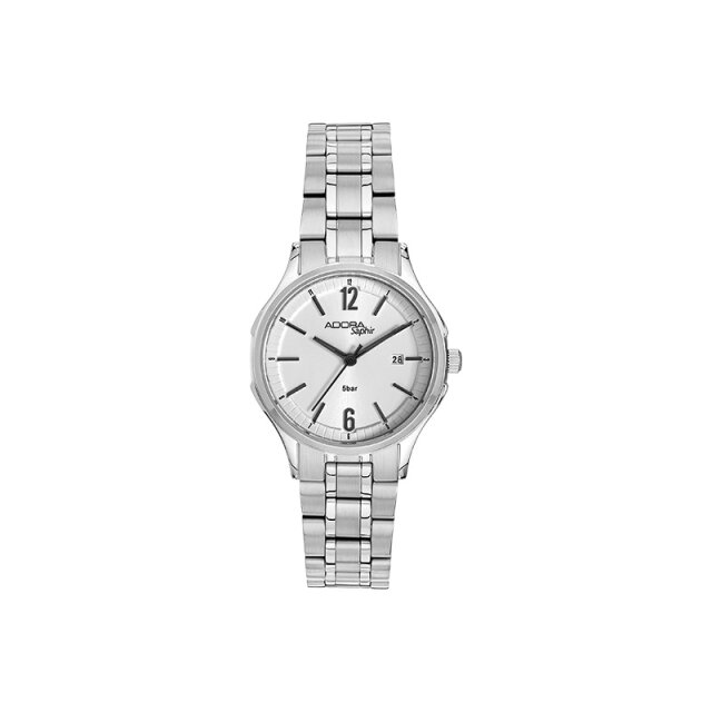 Adora Quarz Damenuhr silber AS4752
