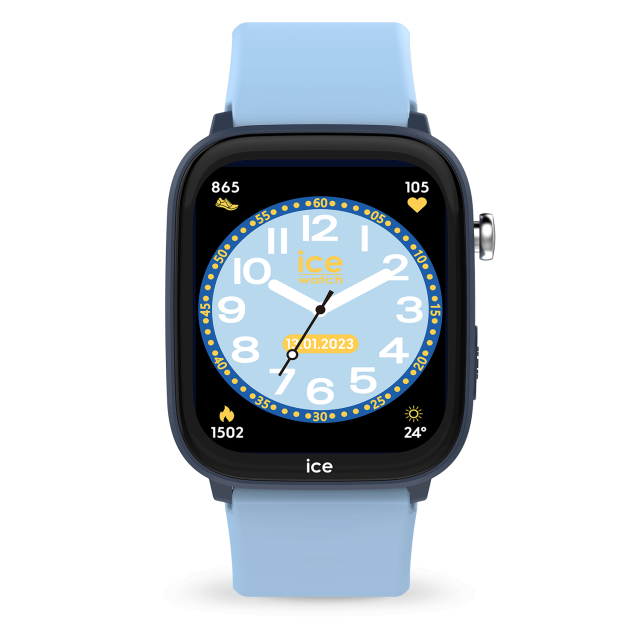ICE Watch smart junior 3.0 - Smartwatch für Kinder mit Apple Find My - Blue - Light blue - 1.75