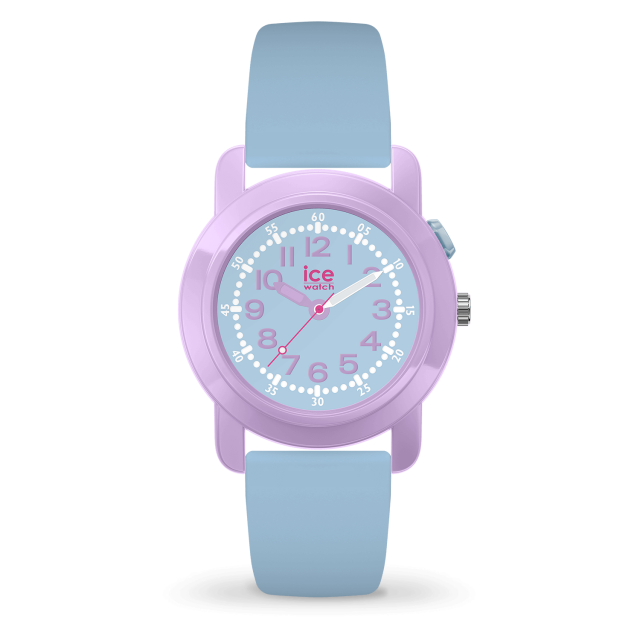 Kinderuhr mit Apple Find My  lila / blau 024915-1