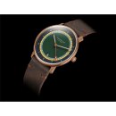Sternglas Naos Edition Argo Bronze Quarz Herrenuhr grün / braun S01-NAX48-VI17