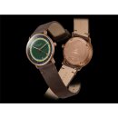 Sternglas Naos Edition Argo Bronze Quarz Herrenuhr grün / braun S01-NAX48-VI17
