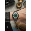 Sternglas Naos Edition Argo Bronze Quarz Herrenuhr grün / braun S01-NAX48-VI17