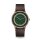 Sternglas Naos Edition Argo Bronze Quarz Herrenuhr gr&uuml;n / braun S01-NAX48-VI17