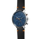 Sternglas Hamburg edition Küste Chrono Quarz Herrenuhr blau / schwarz S01-HC06-EB05