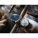 Sternglas Hamburg edition Küste Chrono Quarz Herrenuhr blau / schwarz S01-HC06-EB05