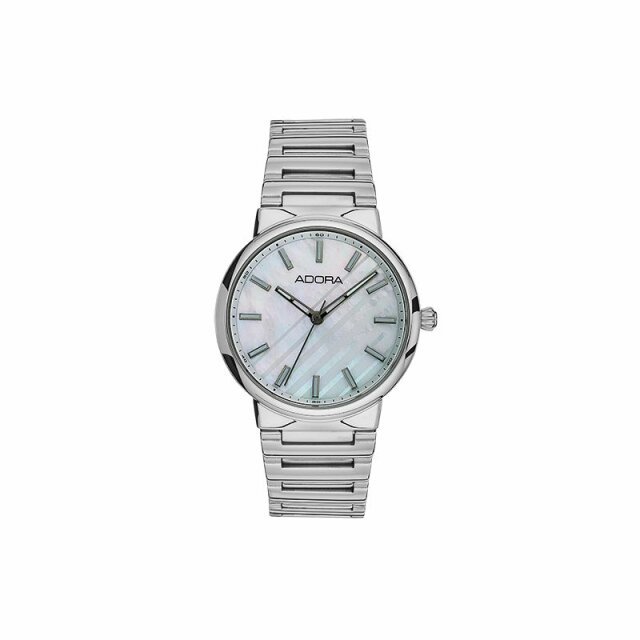 Adora Quarz Damenuhr perlmutt / silber AT5756