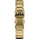 Jacques Lemans Quarz Keramik Damenuhr schwarz / gold 42-7E