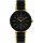 Jacques Lemans Quarz Keramik Damenuhr schwarz / gold 42-7E